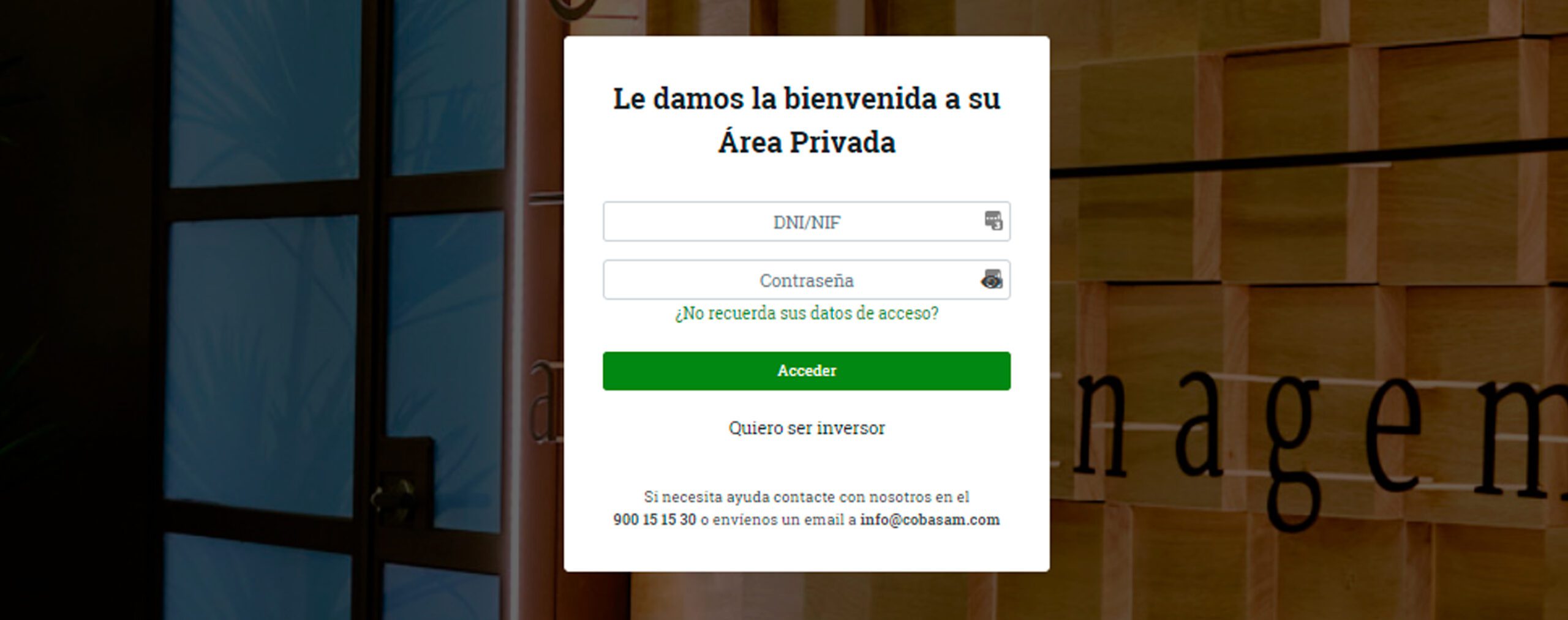 Descargar información fiscal en mi área privada - Cobas AM